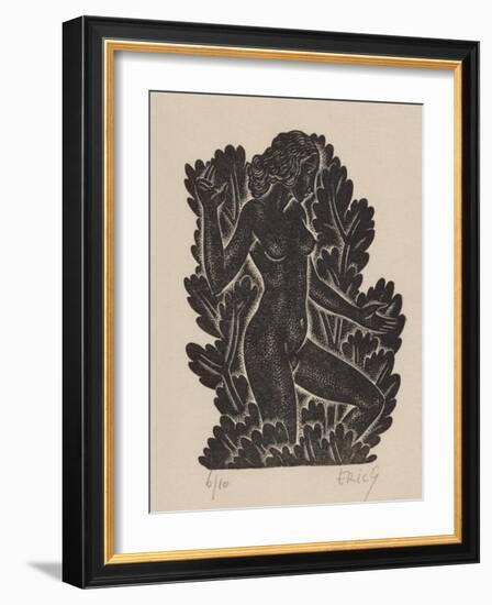 Belle Sauvage III-Eric Gill-Framed Art Print