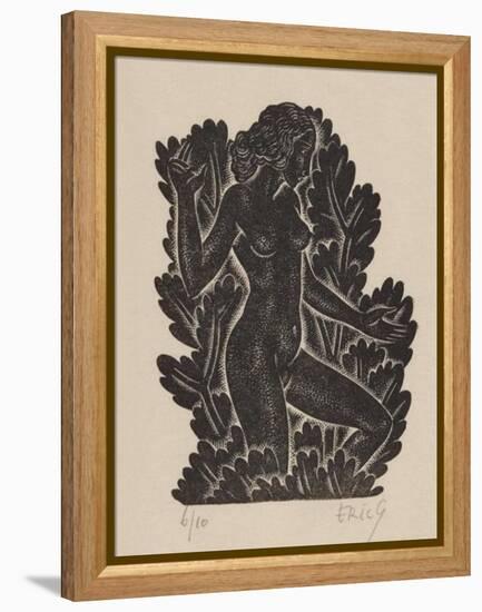 Belle Sauvage III-Eric Gill-Framed Stretched Canvas