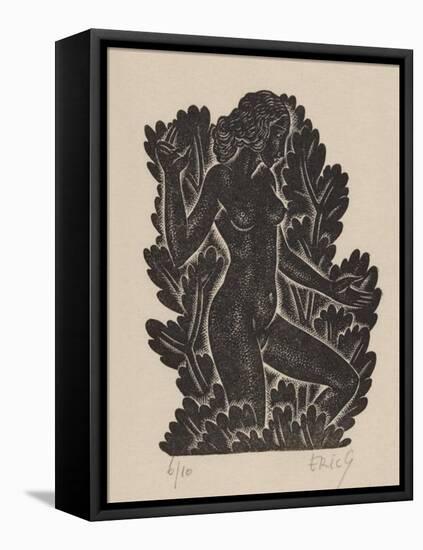 Belle Sauvage III-Eric Gill-Framed Stretched Canvas