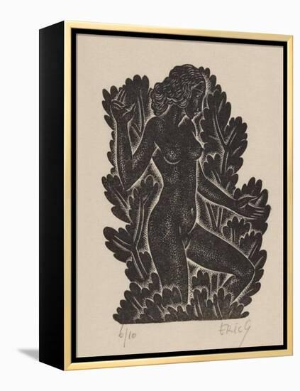 Belle Sauvage III-Eric Gill-Framed Stretched Canvas