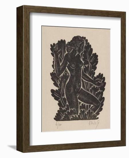 Belle Sauvage III-Eric Gill-Framed Premium Giclee Print