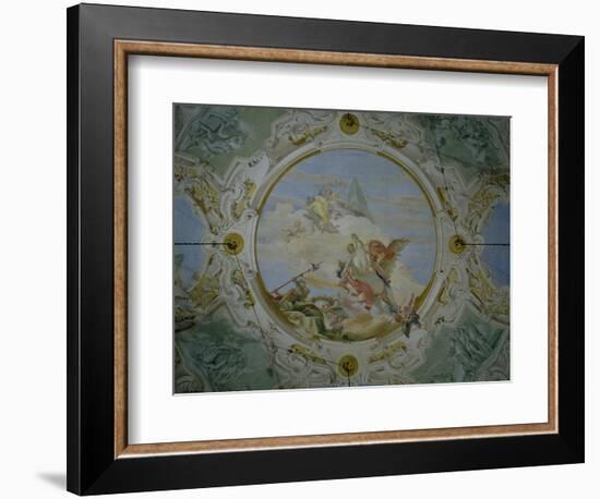 Bellerophon Riding Pegasus, circa 1746-47-Giovanni Battista Tiepolo-Framed Giclee Print