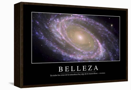 Belleza. Cita Inspiradora Y Póster Motivacional-null-Framed Premier Image Canvas