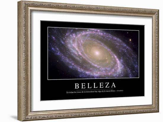 Belleza. Cita Inspiradora Y Póster Motivacional-null-Framed Photographic Print