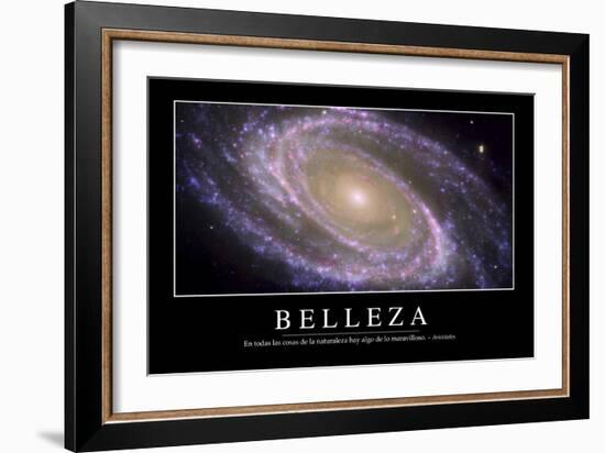 Belleza. Cita Inspiradora Y Póster Motivacional-null-Framed Photographic Print