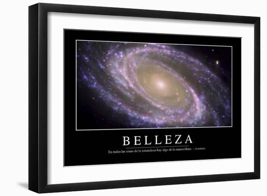 Belleza. Cita Inspiradora Y Póster Motivacional-null-Framed Photographic Print