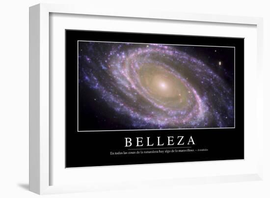 Belleza. Cita Inspiradora Y Póster Motivacional-null-Framed Photographic Print