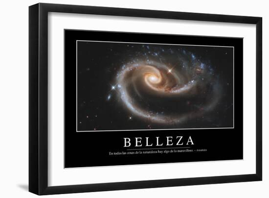 Belleza. Cita Inspiradora Y Póster Motivacional-null-Framed Photographic Print