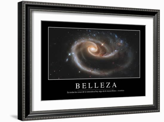 Belleza. Cita Inspiradora Y Póster Motivacional-null-Framed Photographic Print