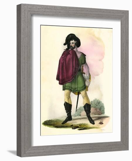 Bellini's Il Pirata-C Gallinio-Framed Art Print