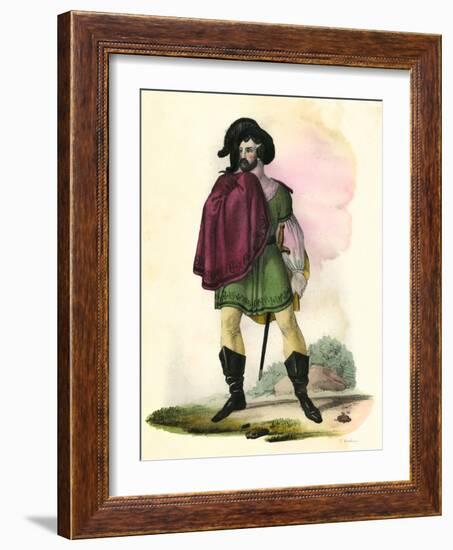 Bellini's Il Pirata-C Gallinio-Framed Art Print