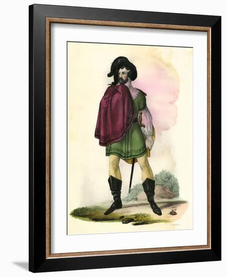 Bellini's Il Pirata-C Gallinio-Framed Art Print