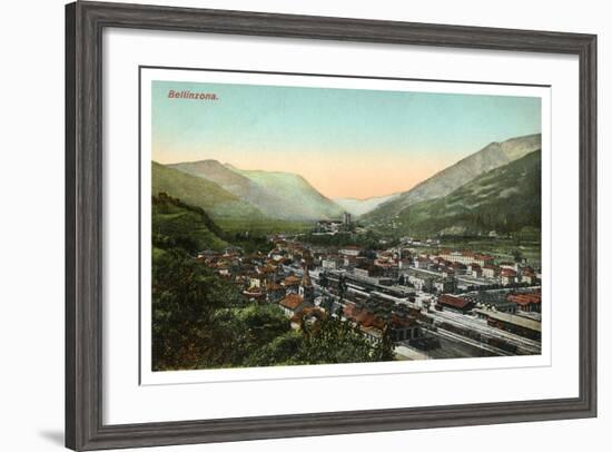 Bellinzona, Switzerland, Early 20th Century-null-Framed Giclee Print