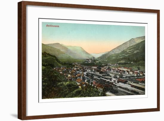 Bellinzona, Switzerland, Early 20th Century-null-Framed Giclee Print