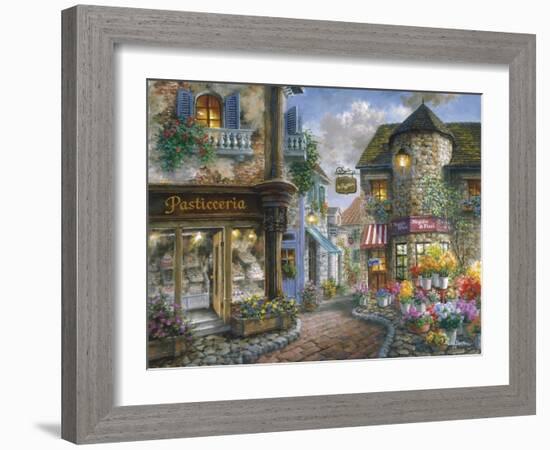 Bello Piazza-Nicky Boehme-Framed Giclee Print