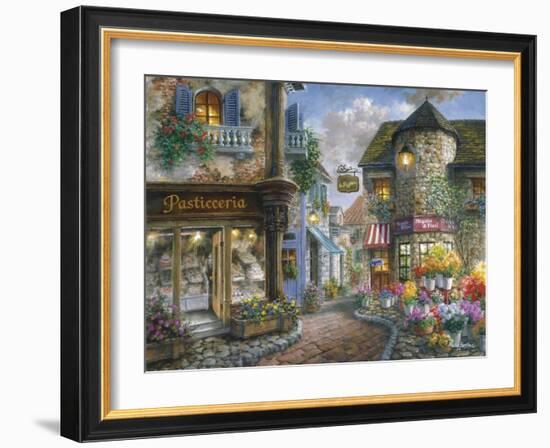 Bello Piazza-Nicky Boehme-Framed Giclee Print