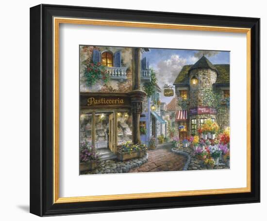 Bello Piazza-Nicky Boehme-Framed Giclee Print