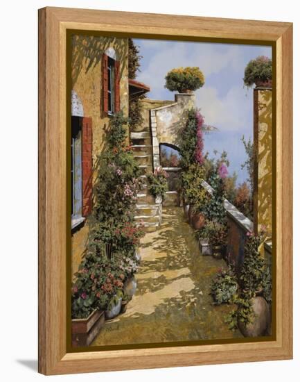 Bello Terrazzo-Guido Borelli-Framed Premier Image Canvas