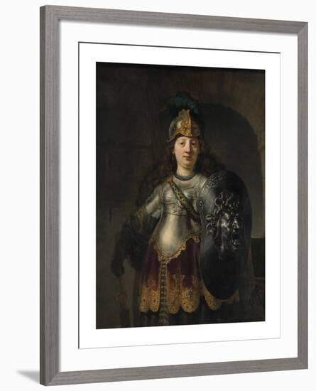 Bellona, 1633-Rembrandt-Framed Premium Giclee Print