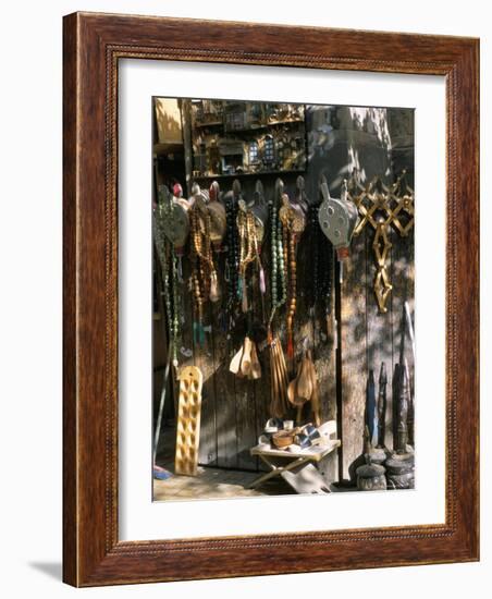 Bellows and Coffee Grinders for Sale at Souq Al-Hamidiyya, Damascus, Syria-Alison Wright-Framed Photographic Print