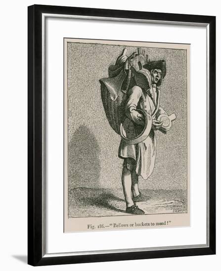 "Bellows or Buckets to Mond!"-null-Framed Giclee Print