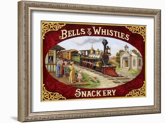 Bells and Whistles Train-Lee Dubin-Framed Giclee Print