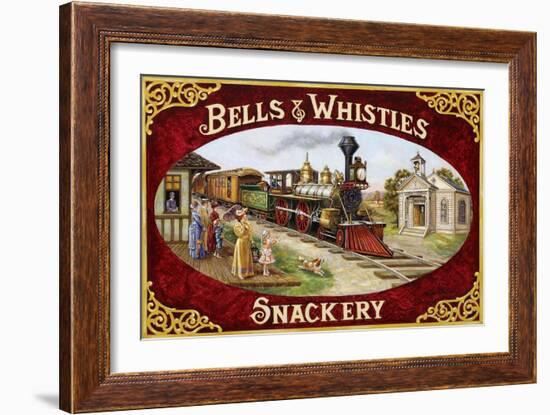 Bells and Whistles Train-Lee Dubin-Framed Giclee Print