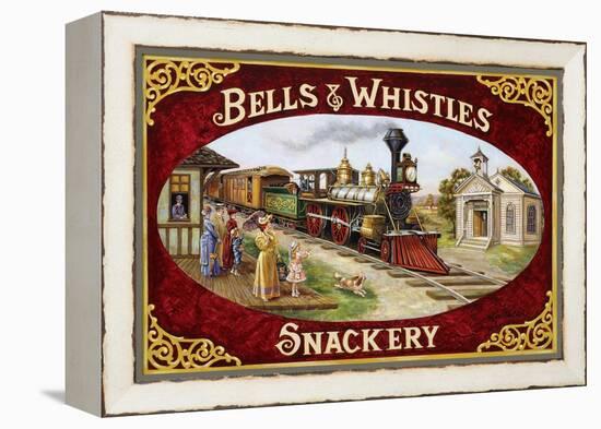 Bells and Whistles Train-Lee Dubin-Framed Premier Image Canvas