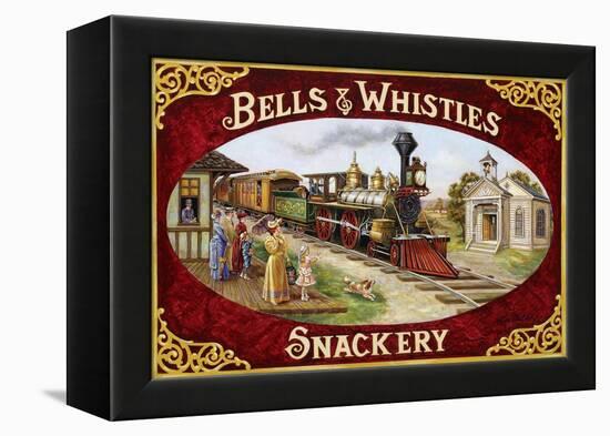 Bells and Whistles Train-Lee Dubin-Framed Premier Image Canvas