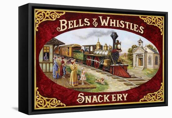 Bells and Whistles Train-Lee Dubin-Framed Premier Image Canvas