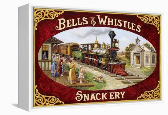 Bells and Whistles Train-Lee Dubin-Framed Premier Image Canvas