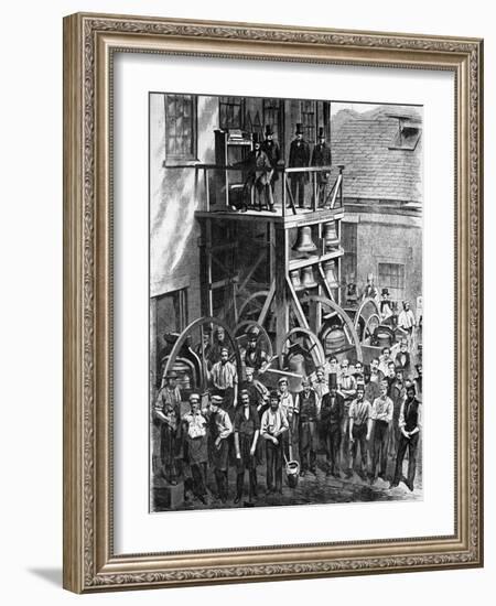 Bells for Christ Church, Boston, Massachusetts-Winslow Homer-Framed Art Print