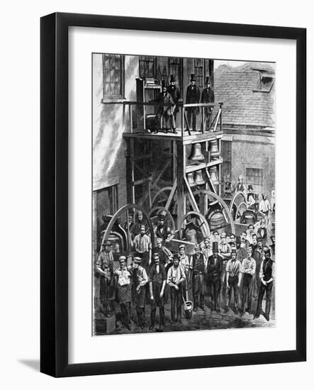 Bells for Christ Church, Boston, Massachusetts-Winslow Homer-Framed Art Print