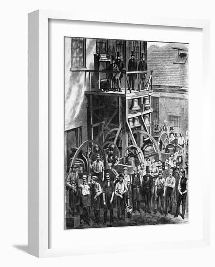 Bells for Christ Church, Boston, Massachusetts-Winslow Homer-Framed Art Print