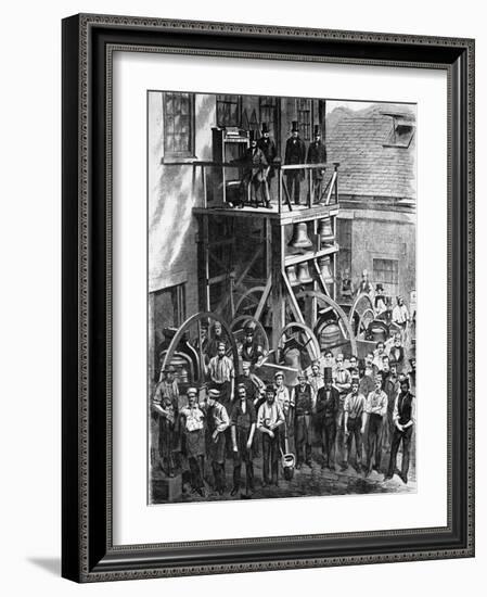 Bells for Christ Church, Boston, Massachusetts-Winslow Homer-Framed Art Print