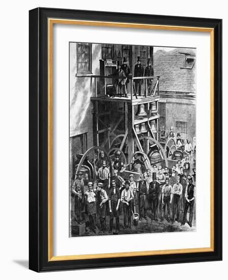 Bells for Christ Church, Boston, Massachusetts-Winslow Homer-Framed Art Print