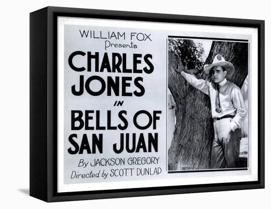 Bells of San Juan, Buck Jones, 1922-null-Framed Stretched Canvas