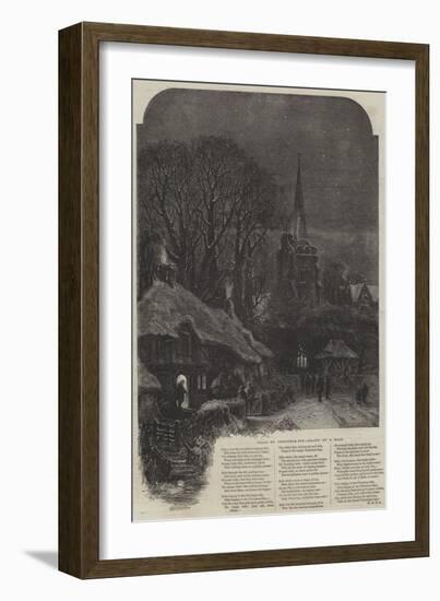 Bells on Christmas-Eve-Samuel Read-Framed Giclee Print