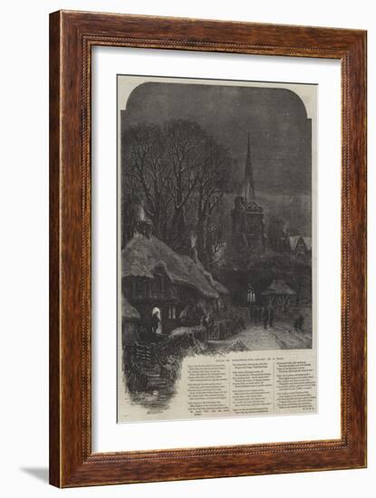 Bells on Christmas-Eve-Samuel Read-Framed Giclee Print