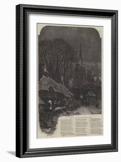 Bells on Christmas-Eve-Samuel Read-Framed Giclee Print