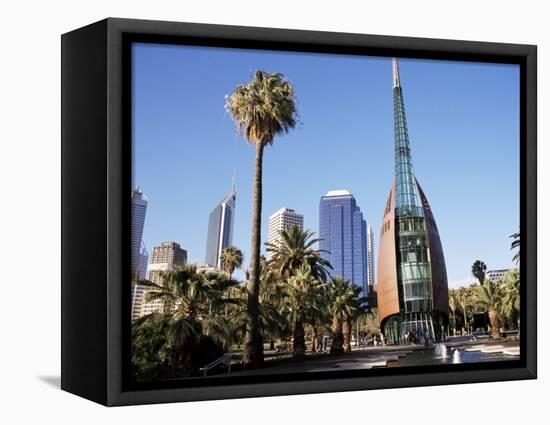 Belltower, Barrack Street Jetty Redevelopment, Perth, Western Australia, Australia-Ken Gillham-Framed Premier Image Canvas