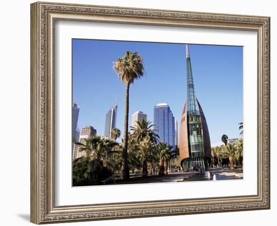 Belltower, Barrack Street Jetty Redevelopment, Perth, Western Australia, Australia-Ken Gillham-Framed Photographic Print