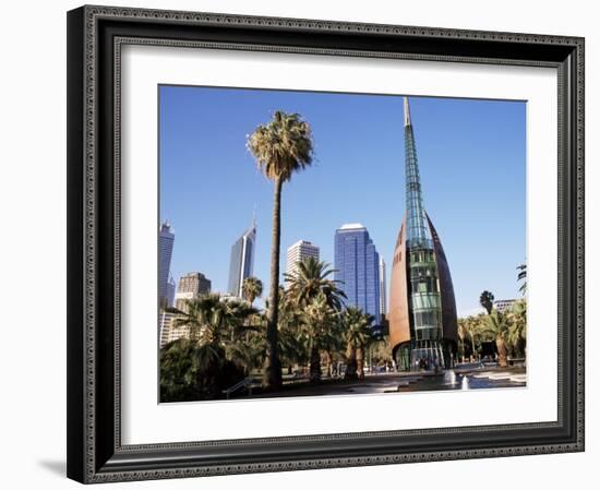 Belltower, Barrack Street Jetty Redevelopment, Perth, Western Australia, Australia-Ken Gillham-Framed Photographic Print