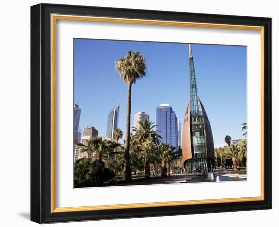 Belltower, Barrack Street Jetty Redevelopment, Perth, Western Australia, Australia-Ken Gillham-Framed Photographic Print