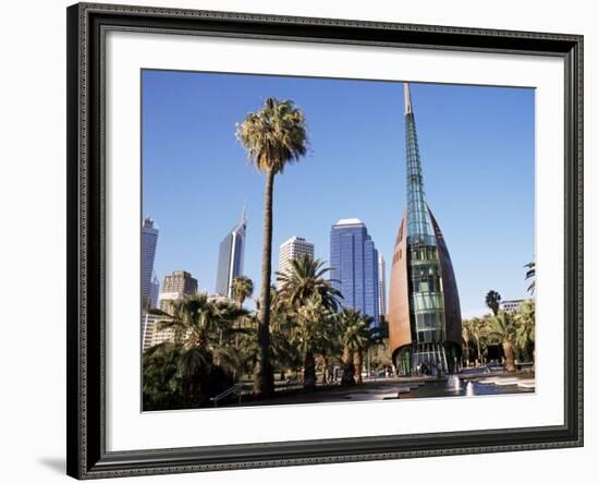 Belltower, Barrack Street Jetty Redevelopment, Perth, Western Australia, Australia-Ken Gillham-Framed Photographic Print