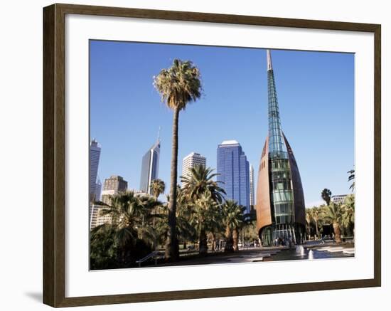 Belltower, Barrack Street Jetty Redevelopment, Perth, Western Australia, Australia-Ken Gillham-Framed Photographic Print