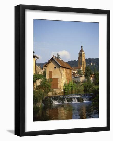Belltower of St. Just Dating from the 16th Century, Arbois, Franche-Comte, France, Europe-Short Michael-Framed Photographic Print