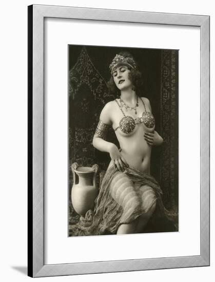 Belly Dancer-null-Framed Art Print