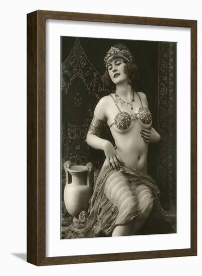 Belly Dancer-null-Framed Art Print