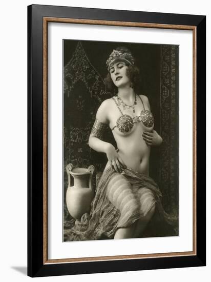 Belly Dancer-null-Framed Art Print